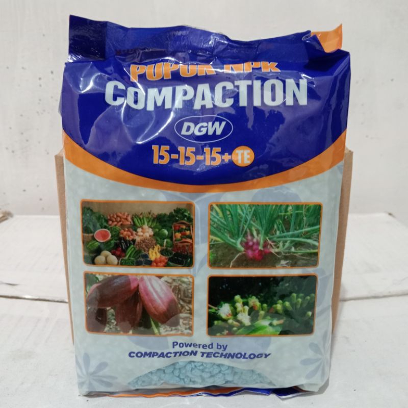 Jual Pupuk NPK Compaction DGW 15-15-15+TE | Shopee Indonesia