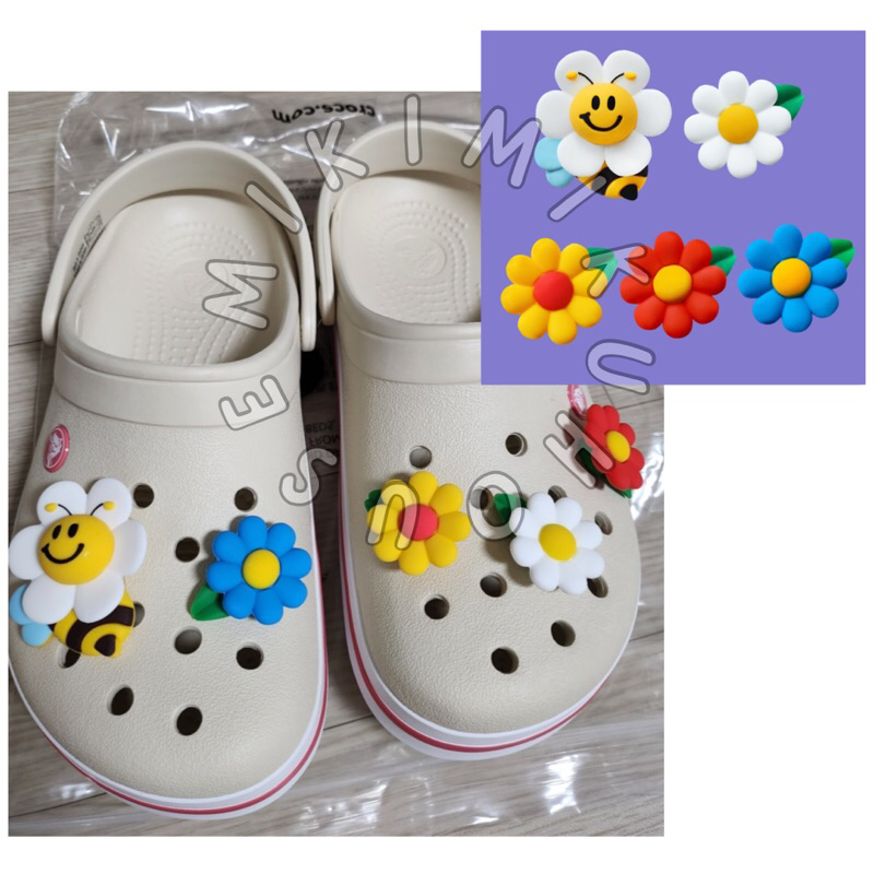 Jual NEW KOREA WIGGLE WIGGLE JIBBITZ CROCS 3D SILICONE CHARM JIBBITZ LUCU SMILE WE LOVE BEAR