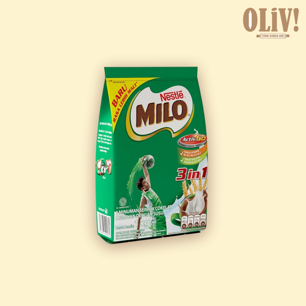 Jual milo 3 in 1 active go 990gr | Shopee Indonesia