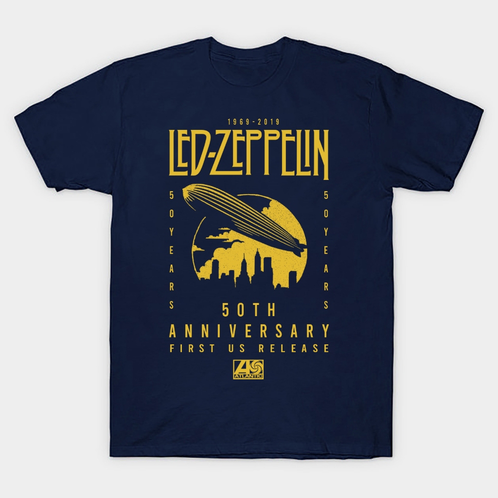 Jual Kaos T shirt Musik Led Zeppelin 50th anniversary Shopee Indonesia