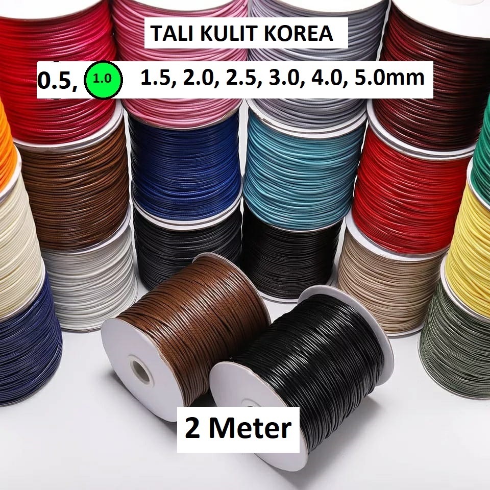 Dalab 8 Rolls/lot 0.8MM,1.0MM Korea Colours Crystal Tec Stretch Elastic  Beading Cord String Thread DIY Jewelry Making Cord - (Size: 1MM)