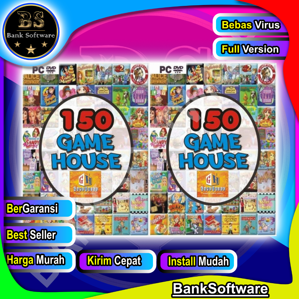 Jual 150 Gamehouse Games Favorit Populer Windows Lifetime Full Version ...