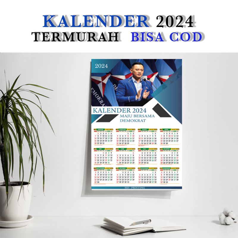 Jual Kalender 2025 Custom Kalender 2025 Bahan Art Paper | Shopee Indonesia