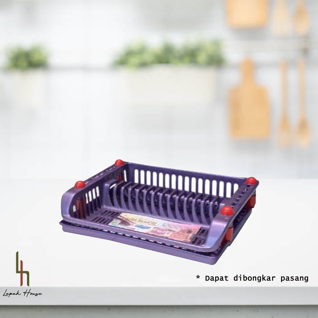 Jual Dish Rack Susun Rak Piring Plastik Susun Susun Rak