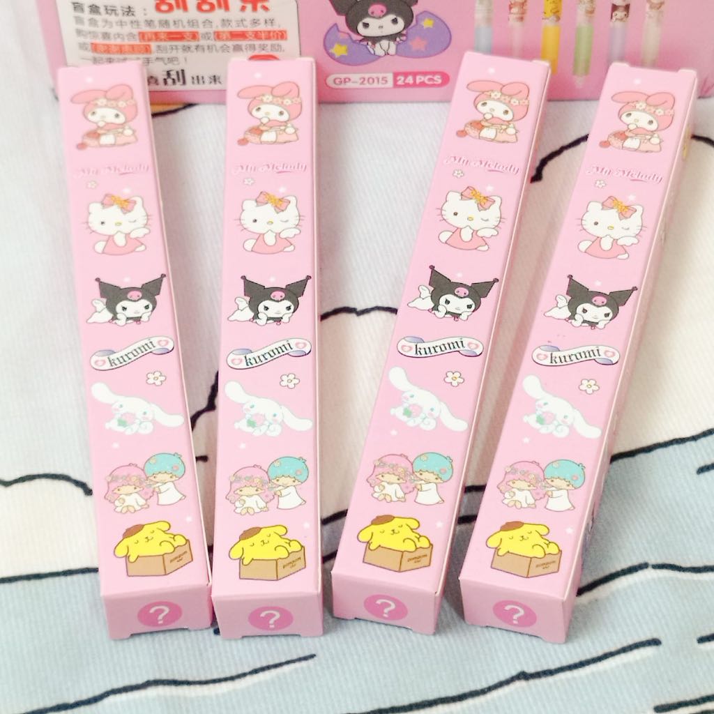 Jual Pen Sanrio Mystery Box / Pulpen Sanrio Gel Hitam | Shopee Indonesia