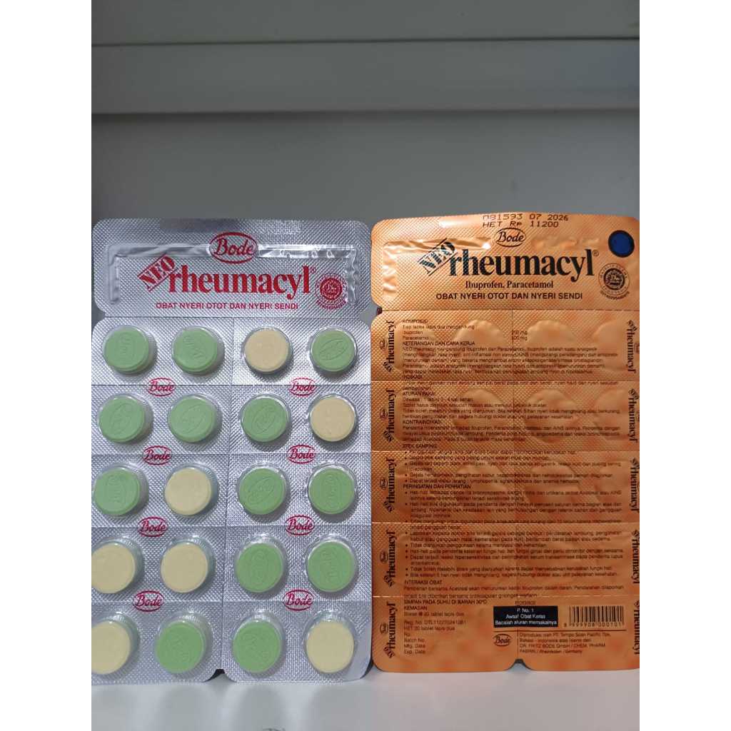 Jual Neo rheumacyl tablet obat nyeri otot dan nyeri sendi | Shopee ...