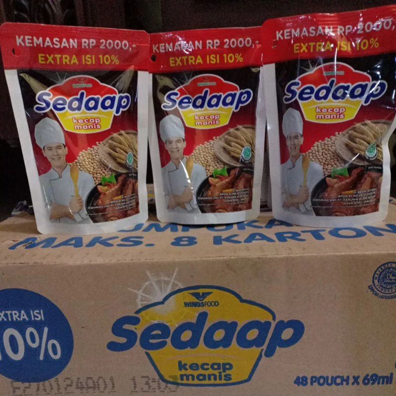 Jual SEDAAP KECAP MANIS KEMASAN 63ML (RP 2000) | Shopee Indonesia