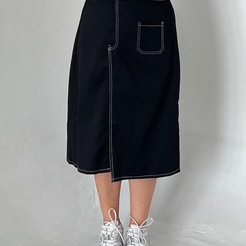 Jual Jo Midi Skirt ( rok midi / midi skirt / rok midi bigsize / rok ...