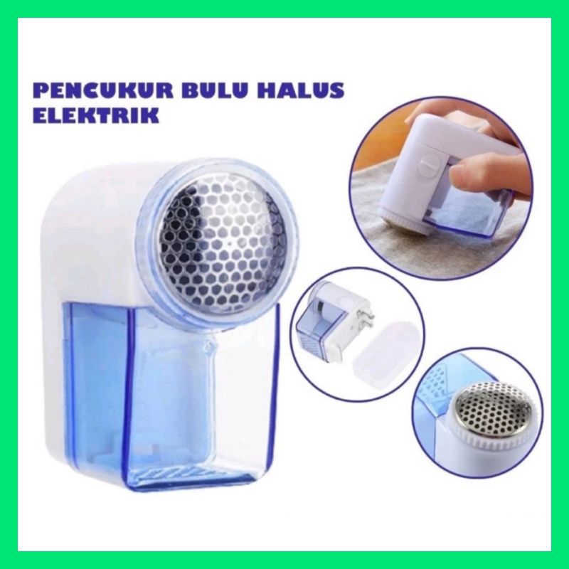Jual alat penghilang bulu pakaian elektrik pembersih serat baju
