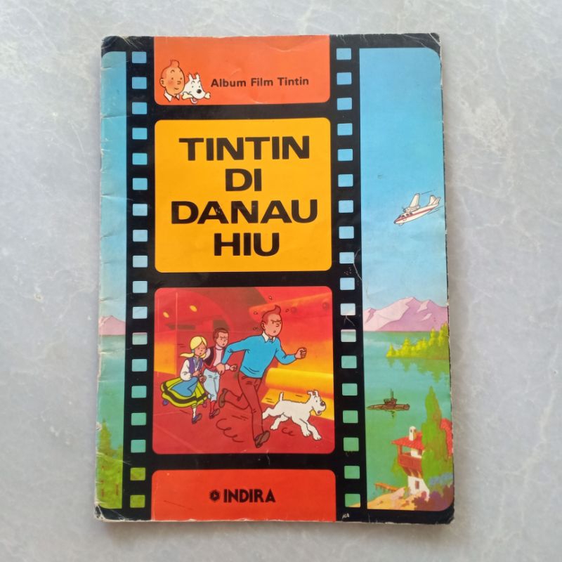 Jual Buku Komik Cerita Tintin Tintin Di Danau Hiu 1986 Shopee