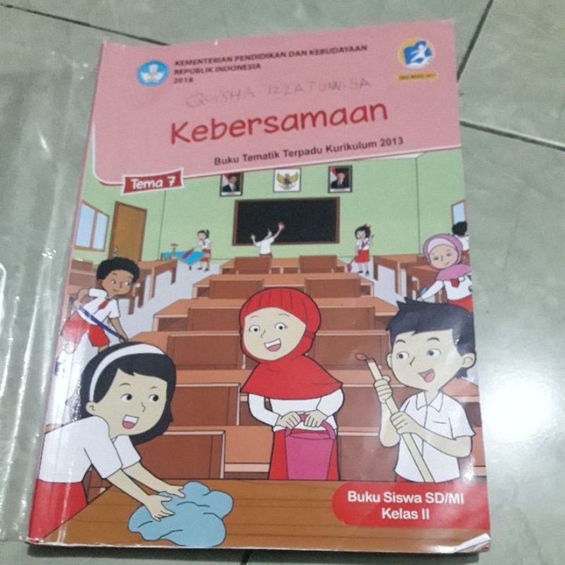 Jual Buku Tema Tematik 7 Kelas 2 SD Kebersamaan Shopee Indonesia