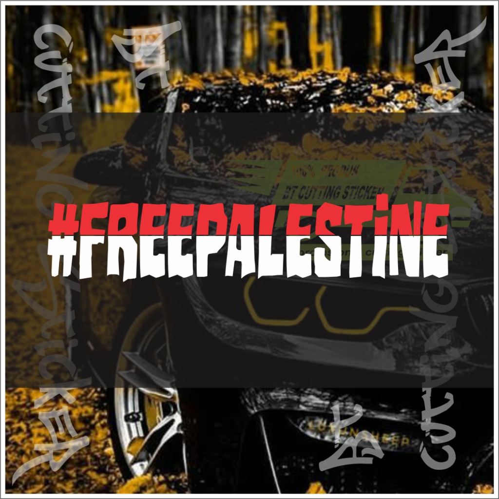 Jual stiker palestine stiker free palestine stiker free palestina