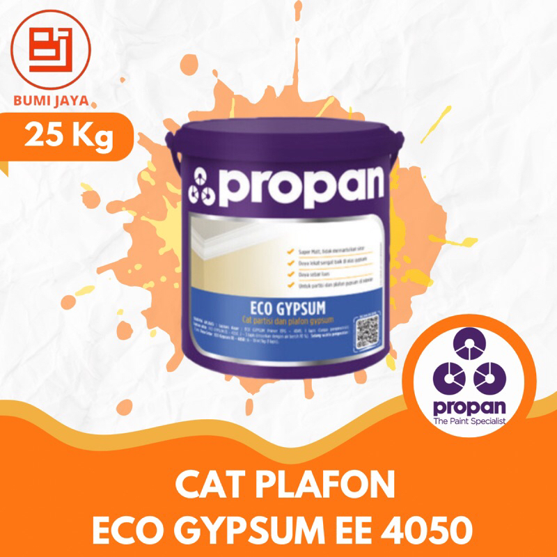 Jual Cat Plafon Propan Eco Gypsum Ee 4050 25kg Shopee Indonesia 4673