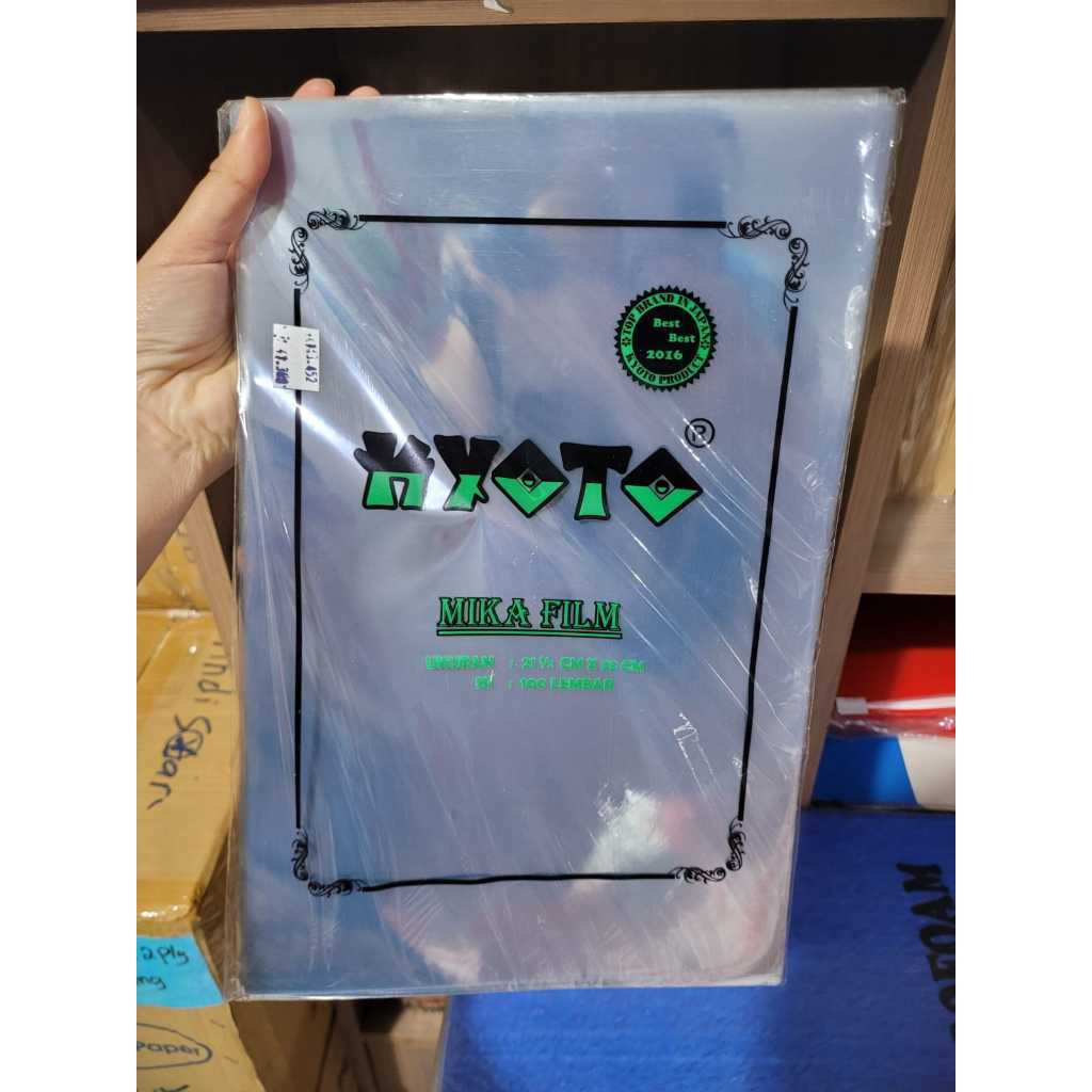 Jual MIKA JILID BENING MIKA FILM MIKA JILID TRANSPARAN F4 10 LBR ...