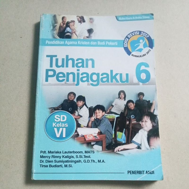 Jual Buku Ori Pendidikan Agama Kristen Dan Budi Pekerti Tuhan Penjagaku Kelas 6 Sd Penerbit 6266