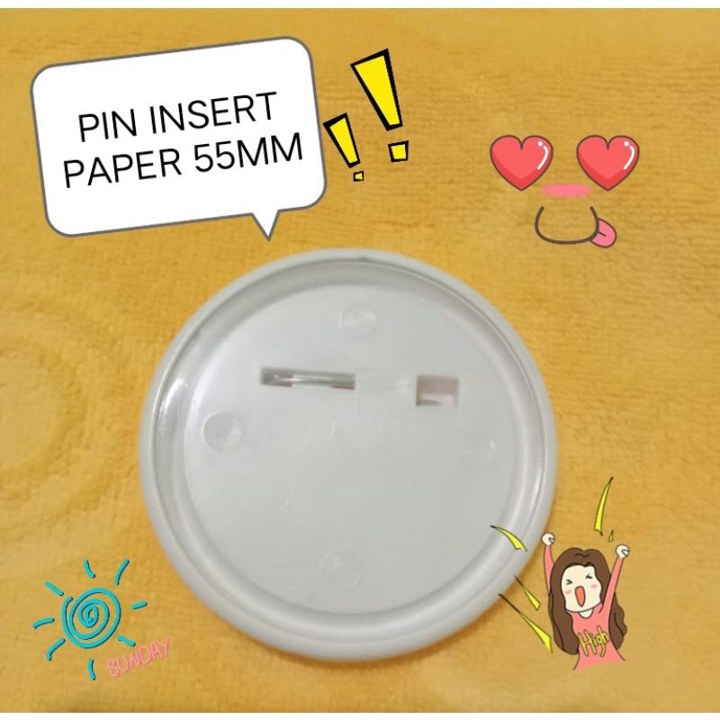 Jual PIN insert paper ( BISA REQUEST FOTO ) | Shopee Indonesia