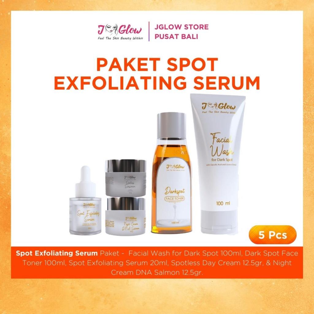 Jual Jglow Paket Spot Exfoliating Serum (diformulasikan khusus untuk