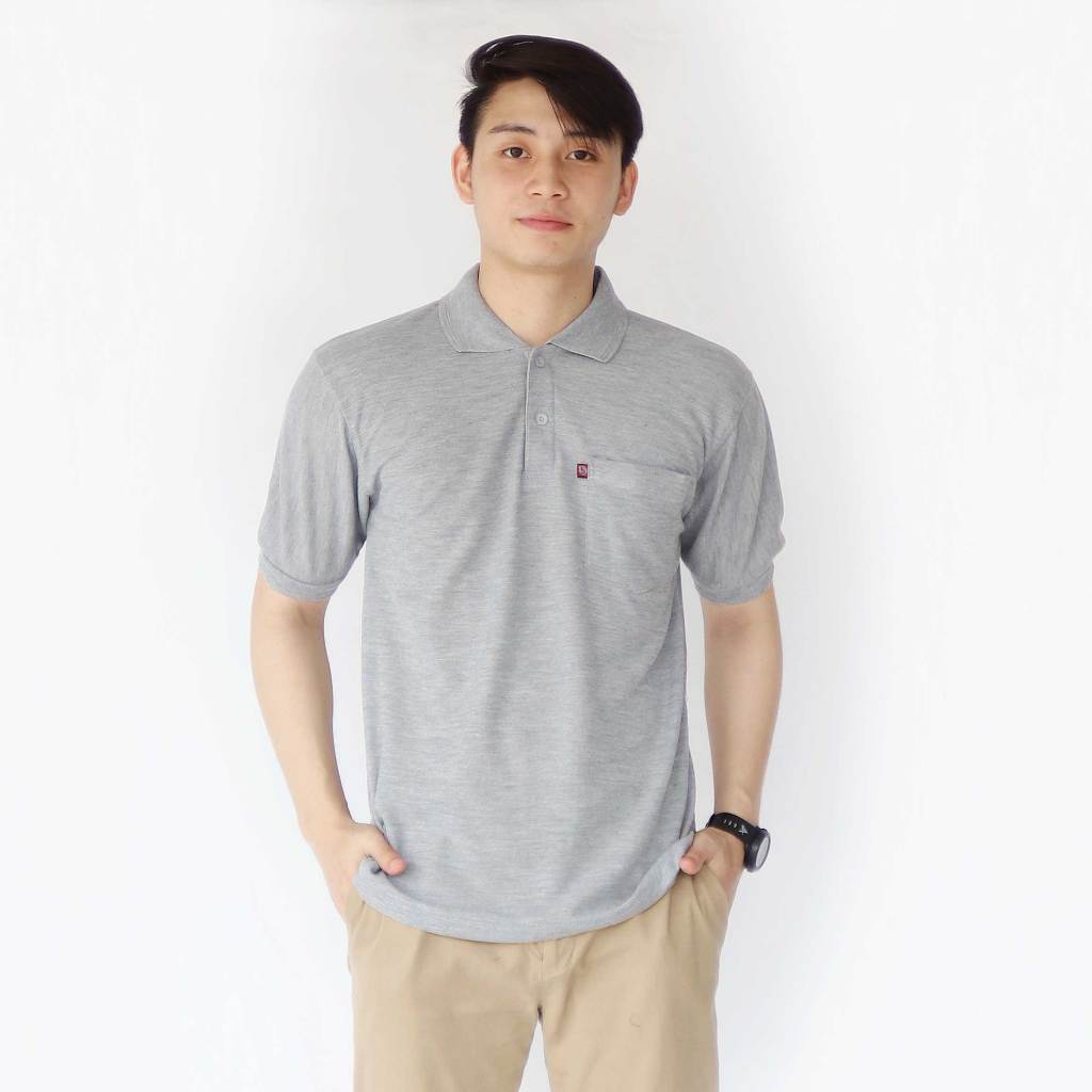 Jual DailyStore 21 - Kaos Kerah Pria Saku Polos | Kaos Polo Shirt Kerah ...