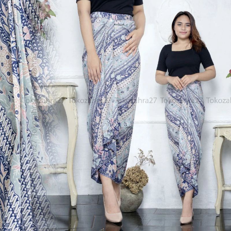 Jual Rok Lilit Bawahan Kebaya Rok Lilit Batik Warna Hitam Berbagai ...