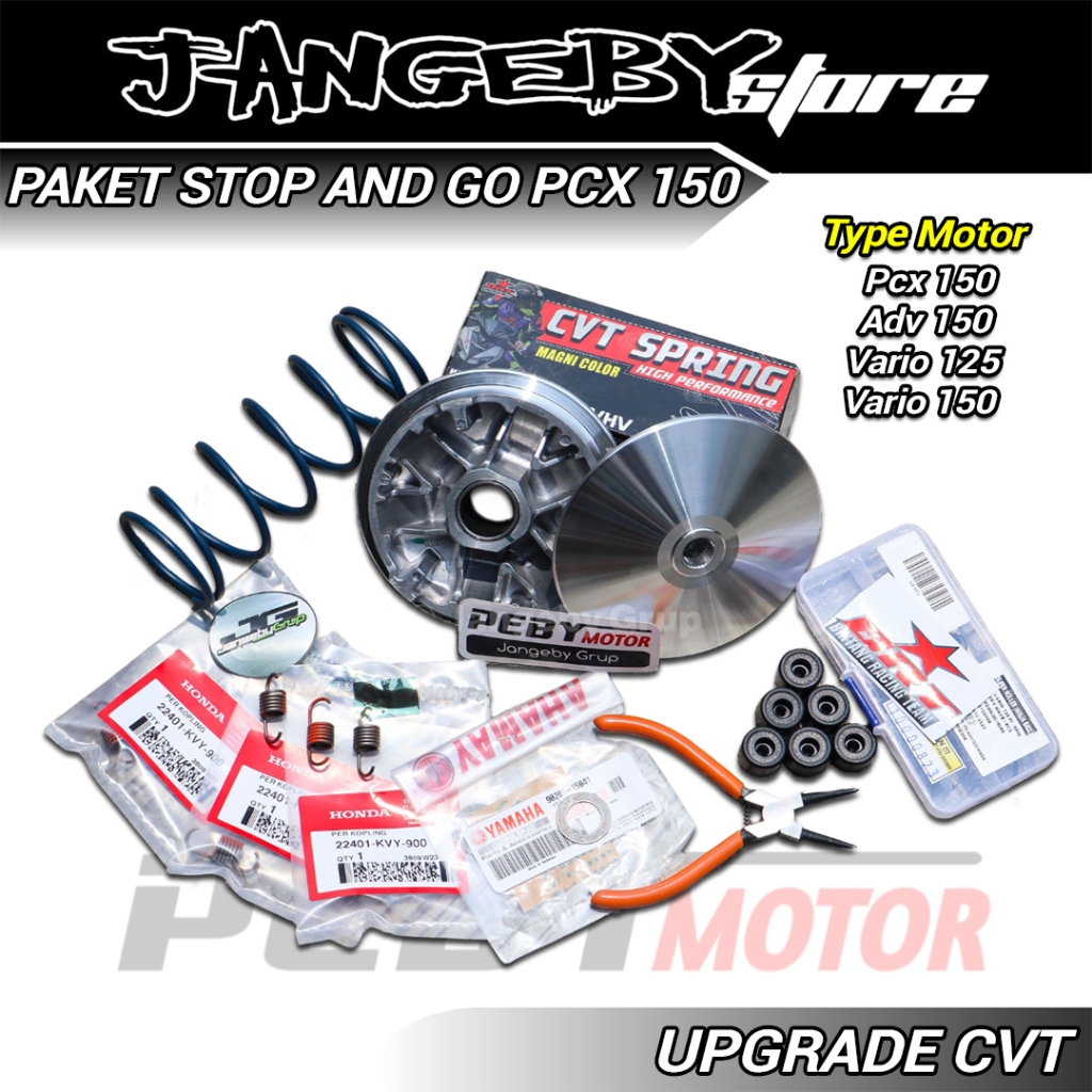 Jual Pully Pulley Custom Pcx Adv Paket Stop And Go Big Pulley