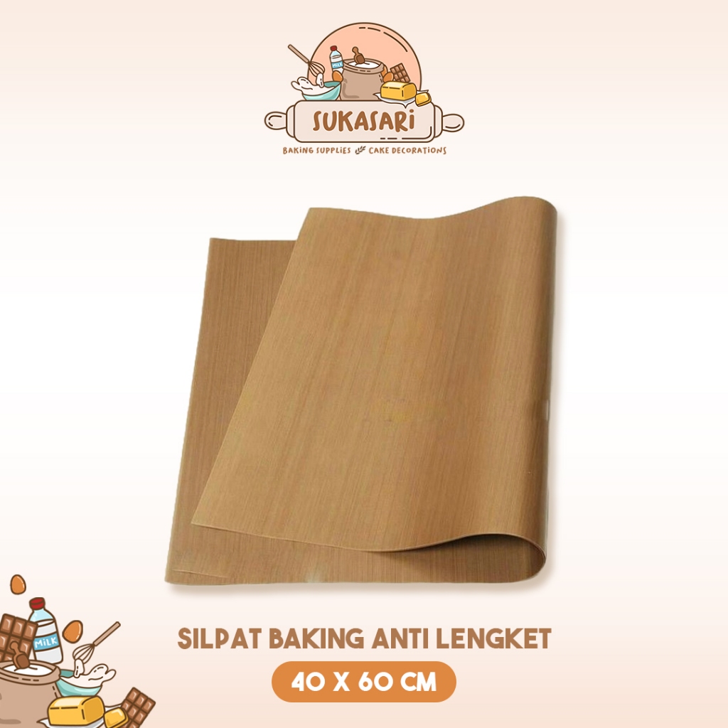 Jual Sukasari Kain Silpat 40x60cm Baking Anti Lengket / Alas Panggang