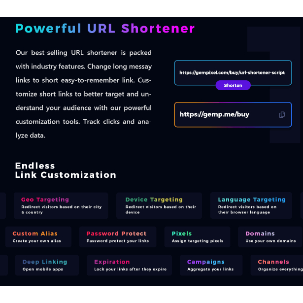 Jual Premium URL Shortener – Link Shortener, Bio Pages & QR Codes ...