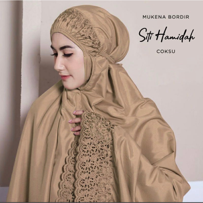 Mukenah Dewasa Khadijah Jumbo Katun Mikro Premium Free Tas