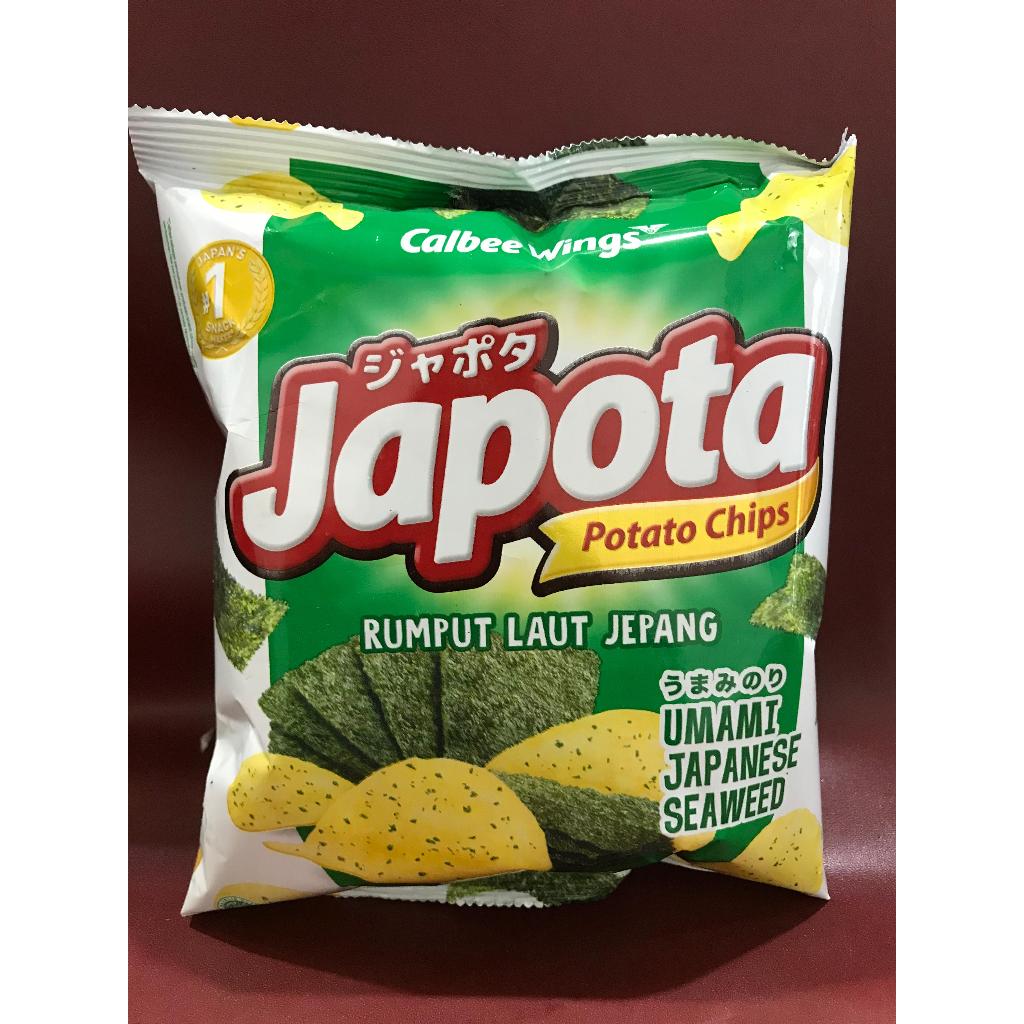 Jual Japota Potato Chips Japanese Seaweed G Keripik Kentang Japota Rasa Rumput Laut Jepang