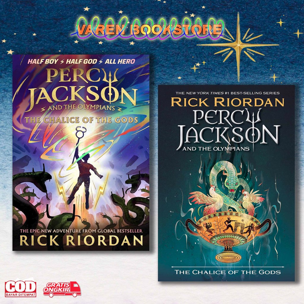 Jual Percy Jackson And The Olympians The Chalice Of The Gods By Rick