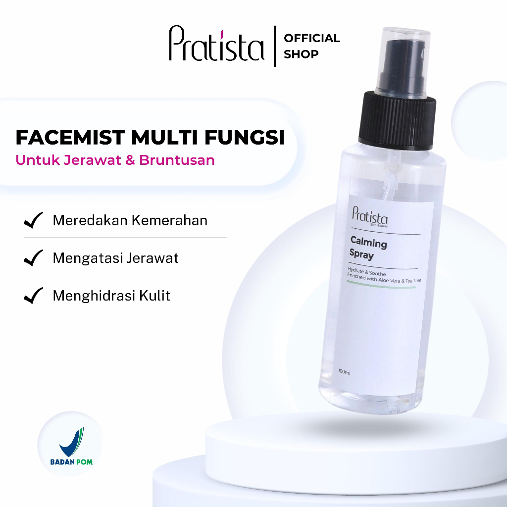 Jual PRATISTA Calming Spray Cica Hydrating Mist Hydrating Serum