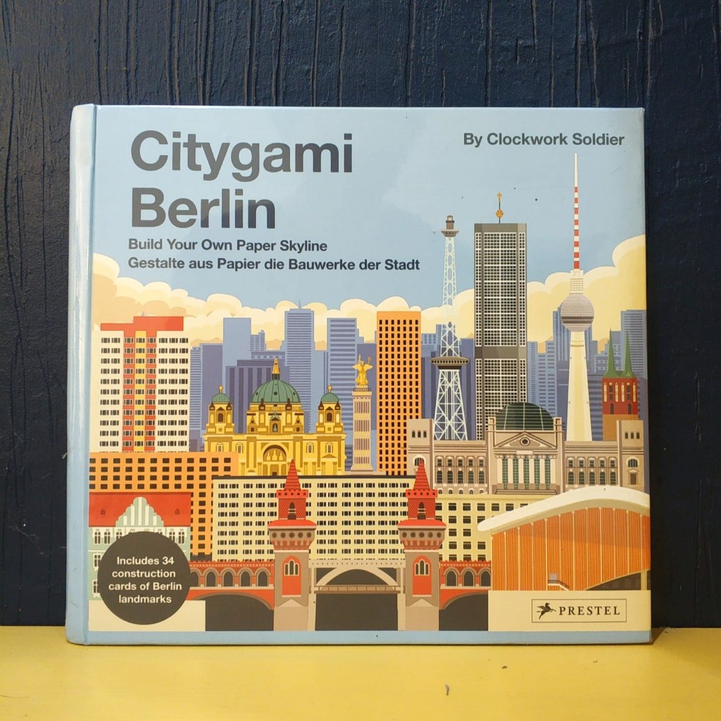 Jual citygami berlin build your own paper skyline prestel | Shopee ...