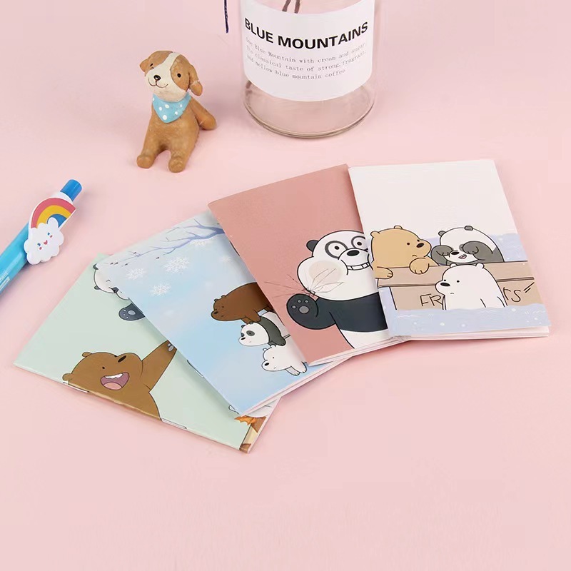 Jual VOOVA Buku Tulis Mini/ Buku Motif Kartun/ Note Book Mini Cartoon ...