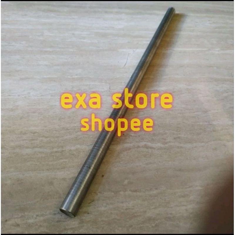 Jual Shaft Besi Padat Diameter 25mm Panjang 80 Cm Besi St41 As Besi