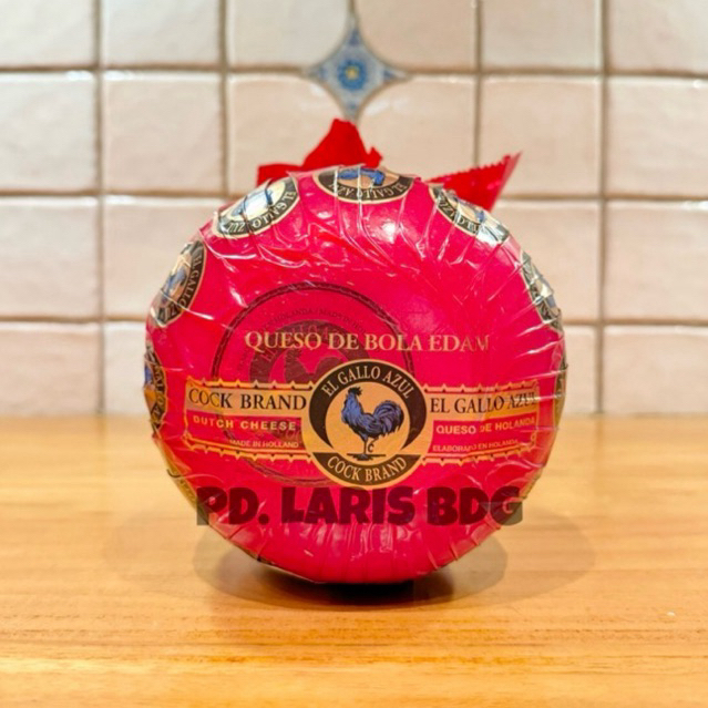Jual KEJU EDAM AYAM EMAS ASLI HOLLAND UTUH 1 BULAT + 1.5KG 1.6KG (KEJU AYAM / EDAM CHEESE