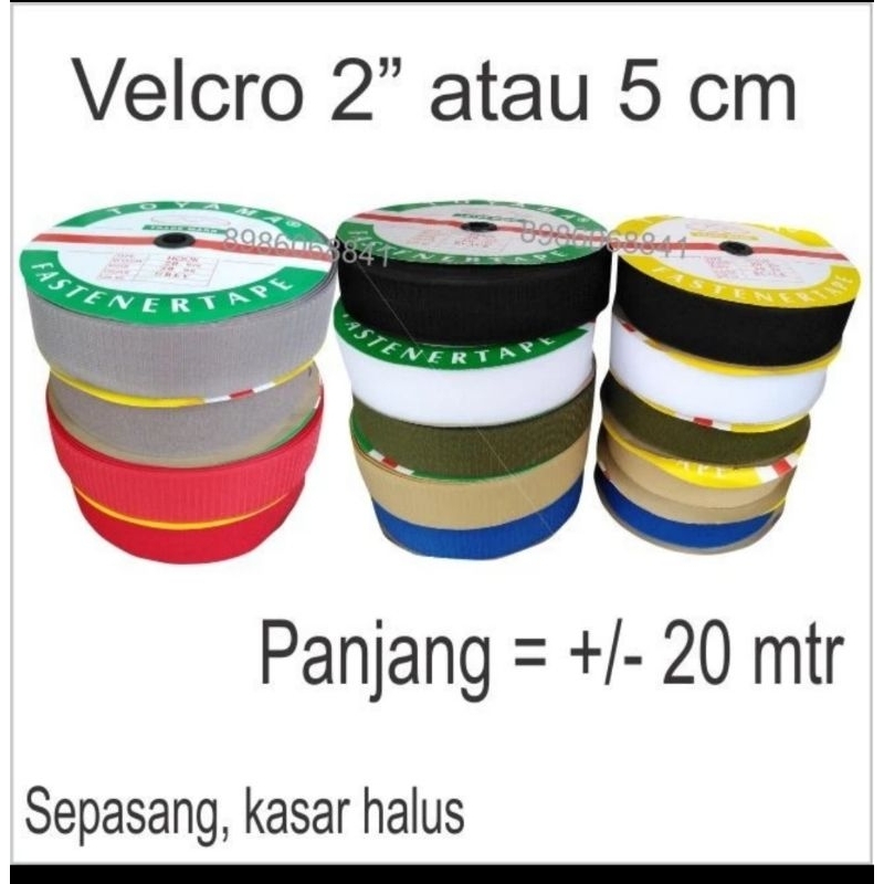 Jual PEREKAT VELCRO MAGIC TAPE KRETEKAN 2