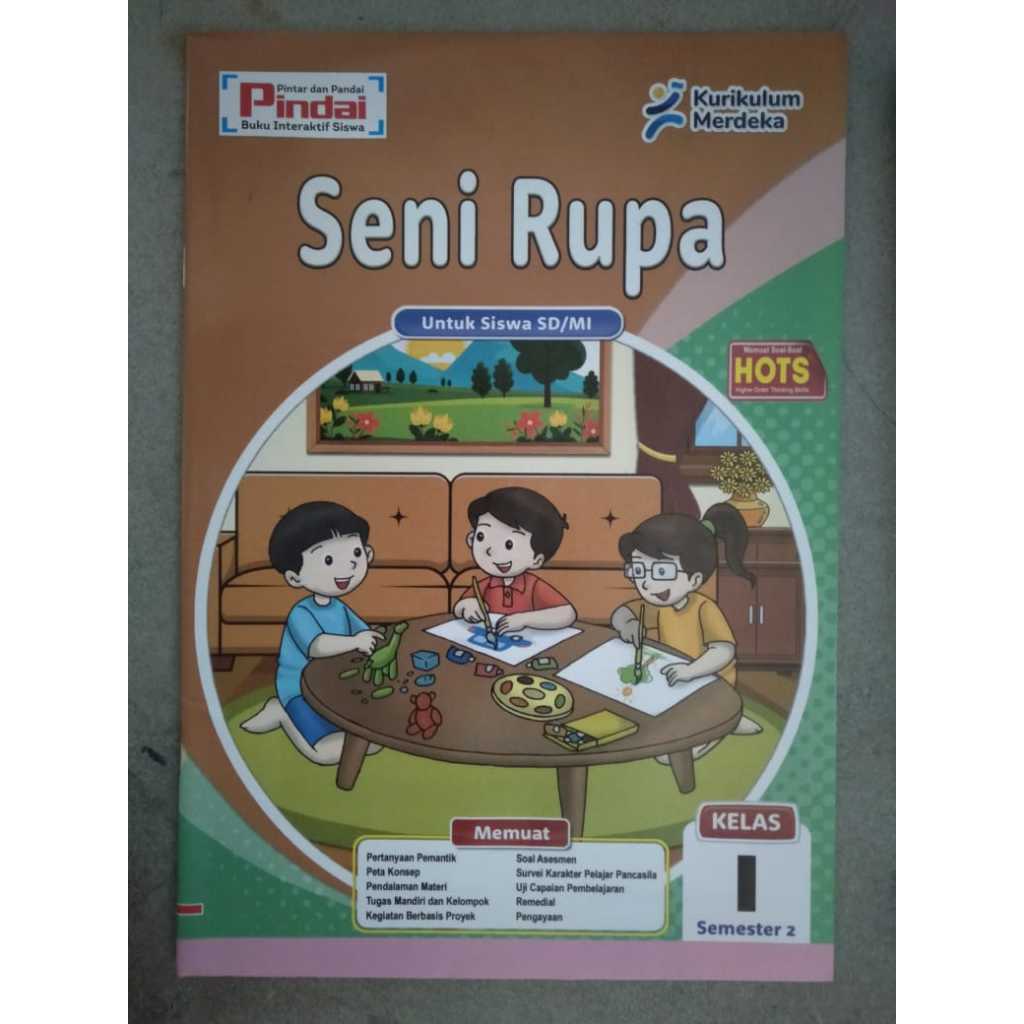 Jual Buku Lks Pindai Kurikulum Merdeka Seni Rupa Untuk Kelas Sd Mi