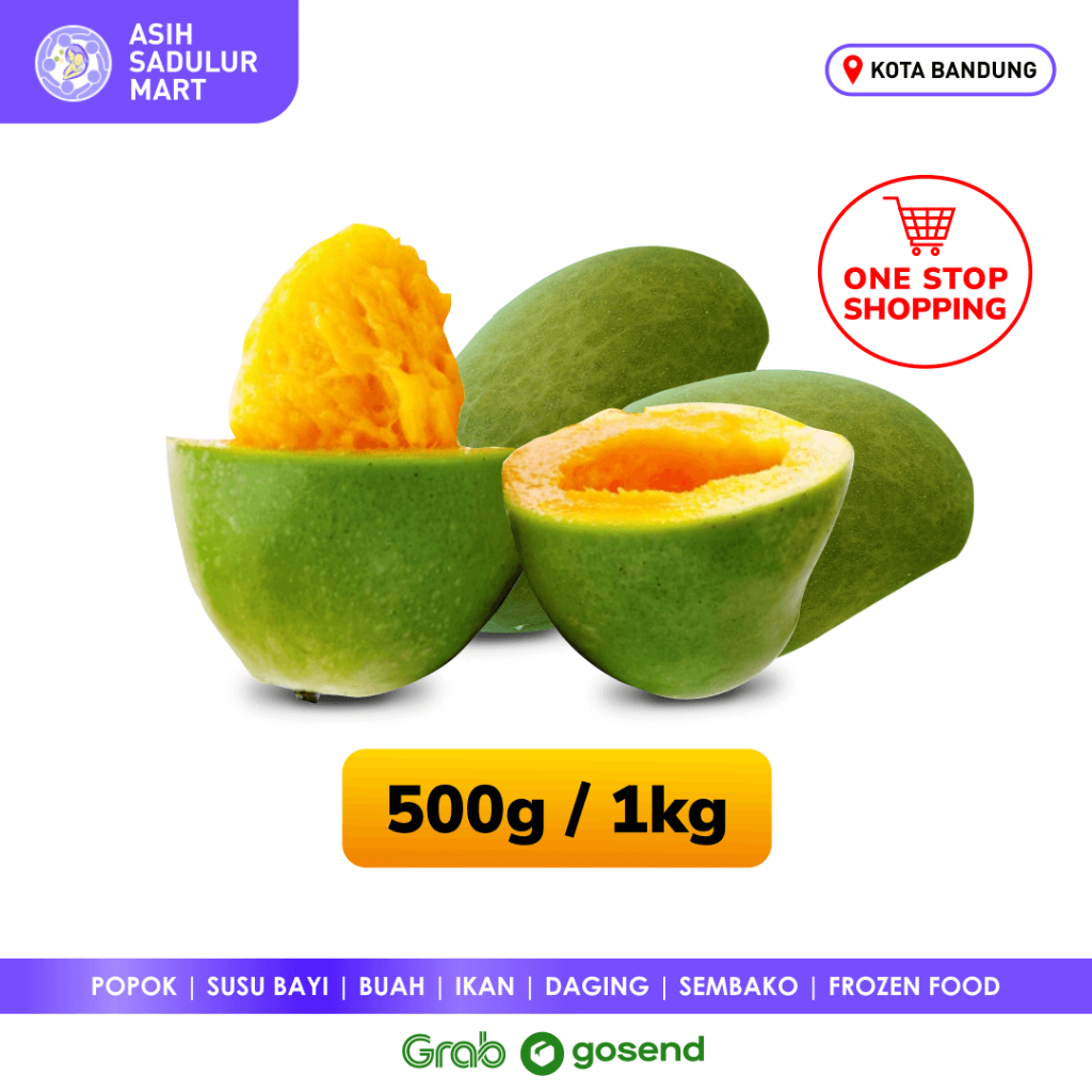 Jual Mangga Harum Manis Super Mangga Alpukat Dan Cengkir 500g 1kg Promo Buah Bandung Asih 