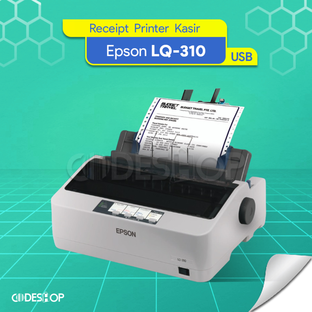 Jual Printer Struk Kasir Epson Lq 310 Cetak Kertas Struk Ncr Shopee Indonesia