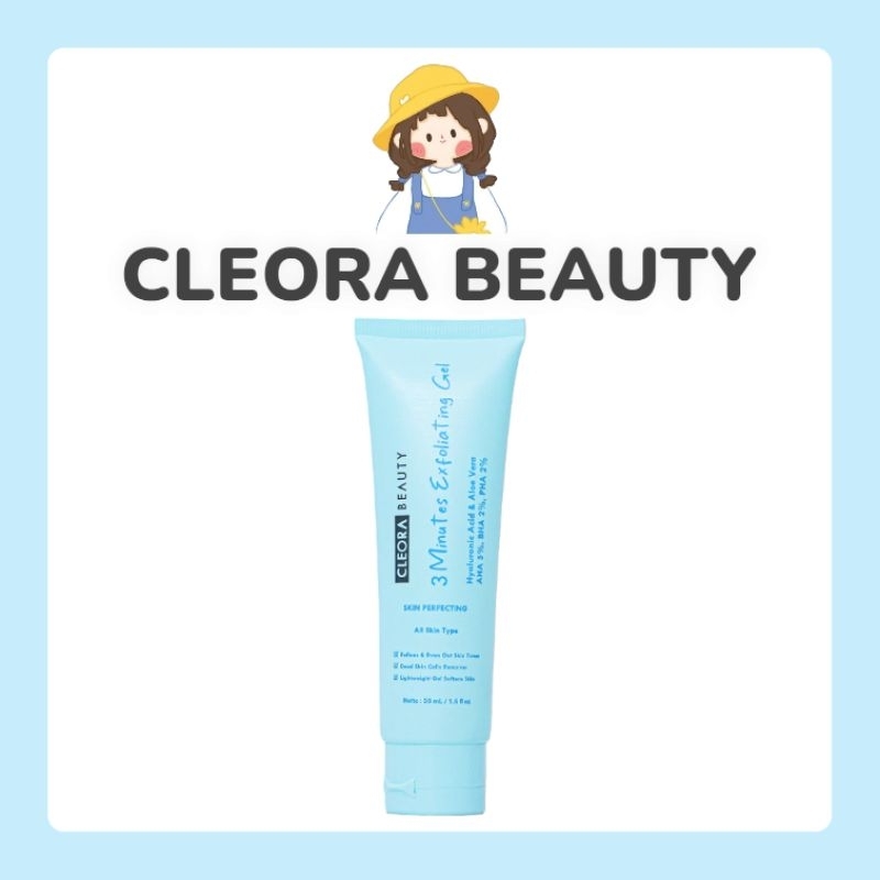 Jual Cleora Exfoliating Gel 50gr With AHA BHA PHA Exfoliasi Wajah