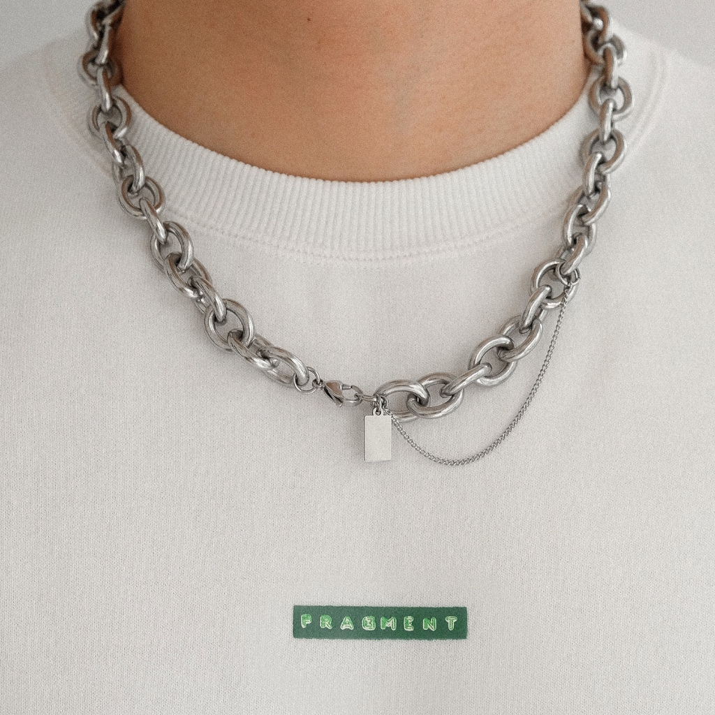 Jual Arnaé Archive — Distressed Heavy Chain Necklace — Kalung Unisex ...