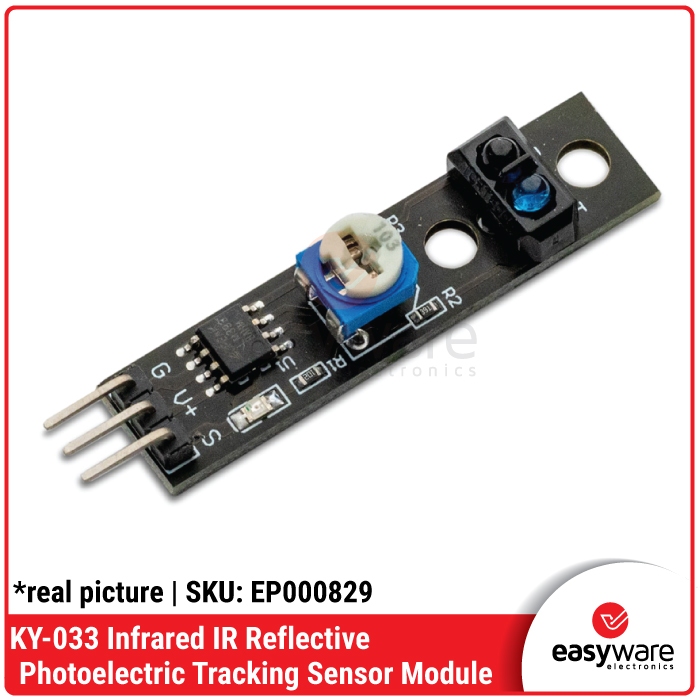 Jual INFRARED LINE TRACKING SENSOR MODULE KY-033 | Shopee Indonesia