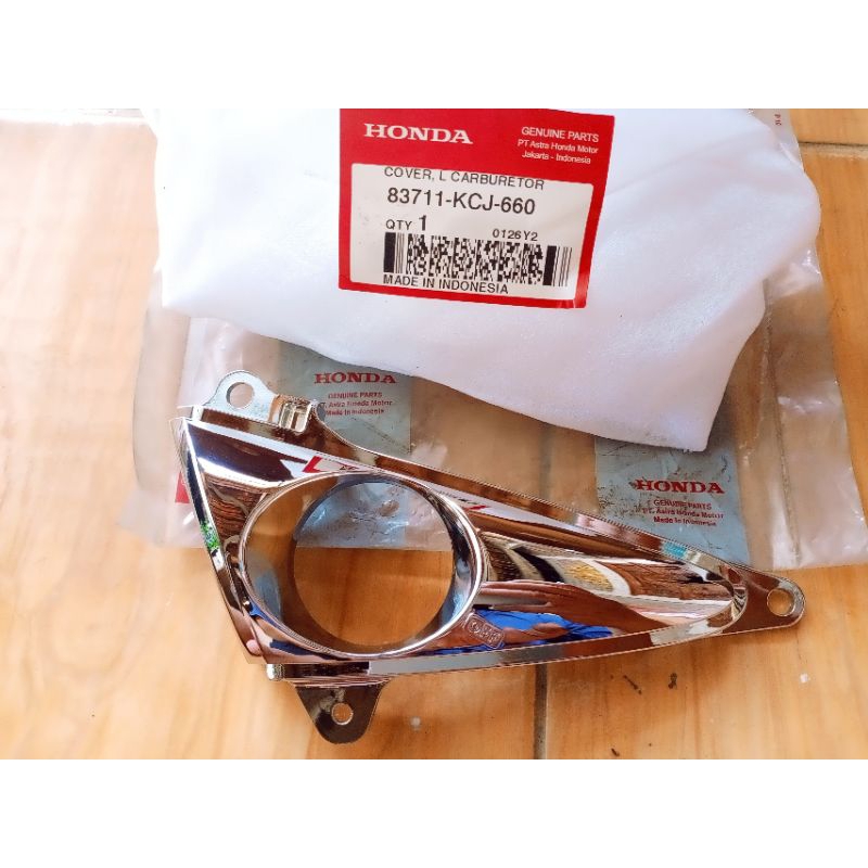 Jual Cover Kran Karbu Tiger Revo Cover Carbu Crom Sambungan Tutup aki