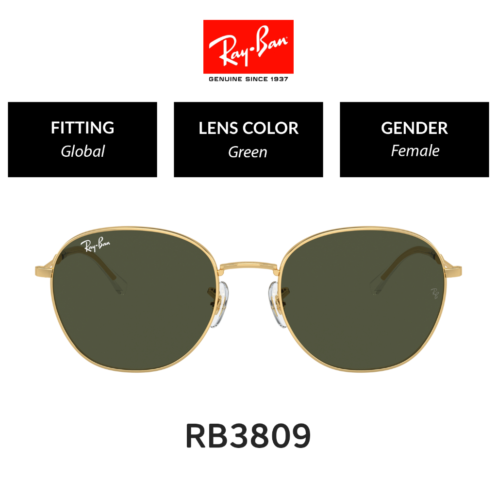 Jual RAY-BAN | RB3809 001/31 | Global | Sunglasses | 53mm Jual RAY-BAN | RB3809 001/31 | Global | Sunglasses | 53mm