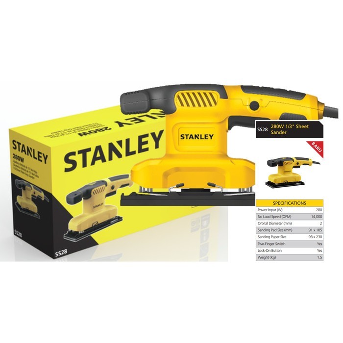 Jual Stanley SS28 Mesin Amplas Sheet Sander 1/3