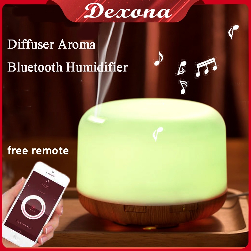 Jual Bluetooth Humidifier SPEAKER Air Purifier Aromaterapi Ruangan