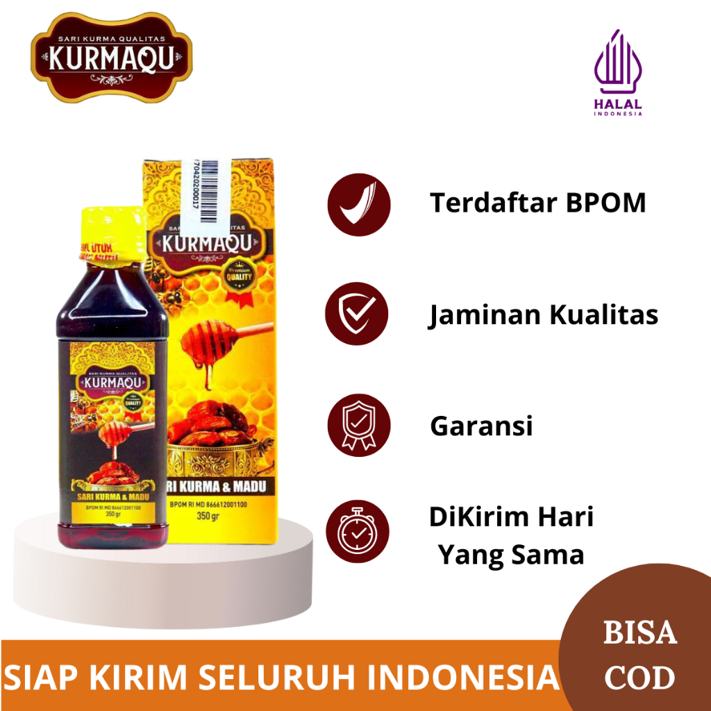 Jual Sari Kurma Ekstrak Madu Asli Atasi Berbagai Macam Penyakit Kurmaqu