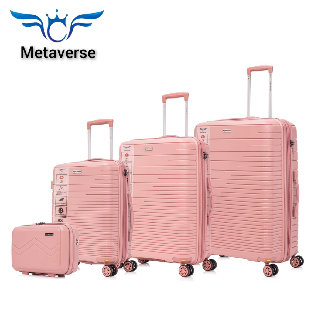 Metaverse Koper PPM1906 Size 28 Inch Set Luggage Suitcase Murah TSA Lock  Kabin Bagasi