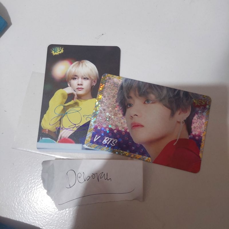 Jual photocard bts yescard | yes card hk bts hongkong