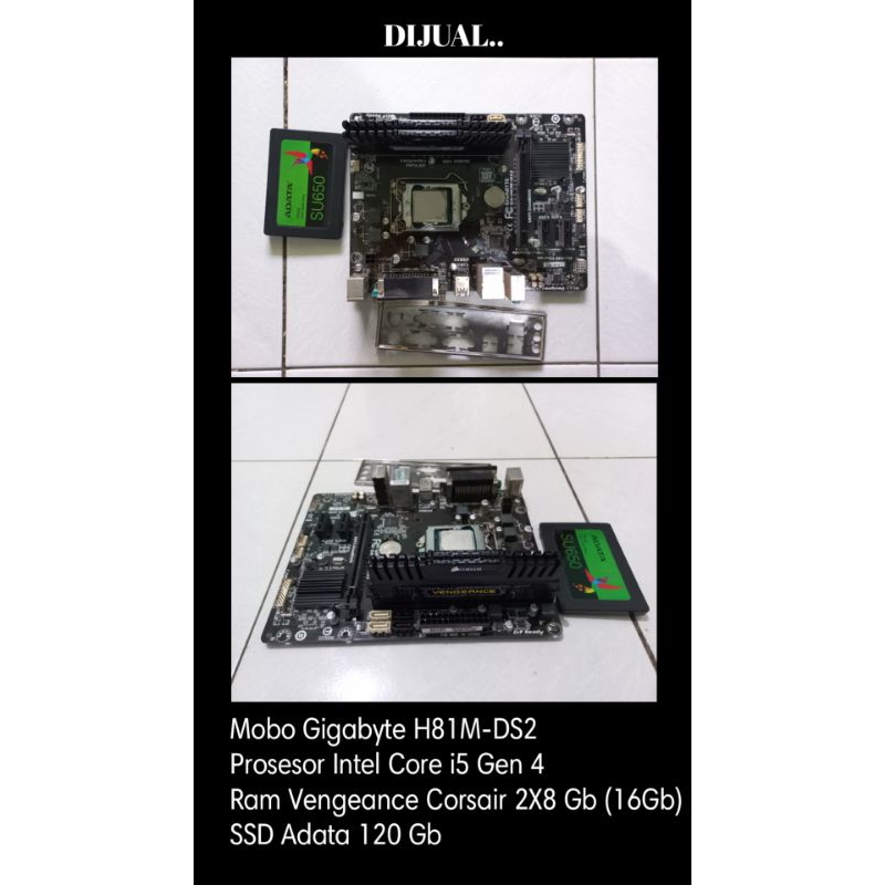 Jual Paket Mobo + Procie + Ram + Ssd | Shopee Indonesia