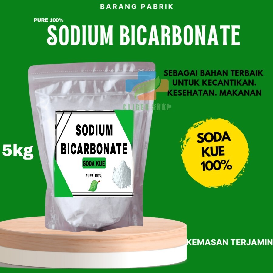 Jual SODIUM BICARBONATE PURE 5KG / SODA KUE / BAKING SODA ( FOOD GRADE